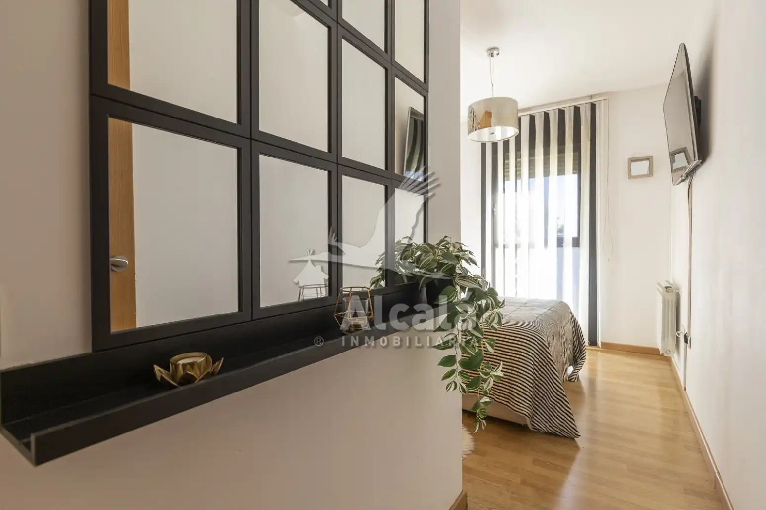 Schlafzimmer von Wohnung zum Verkauf in Alcalá de Henares mit Klimaanlage, Heizung und Privatgarten