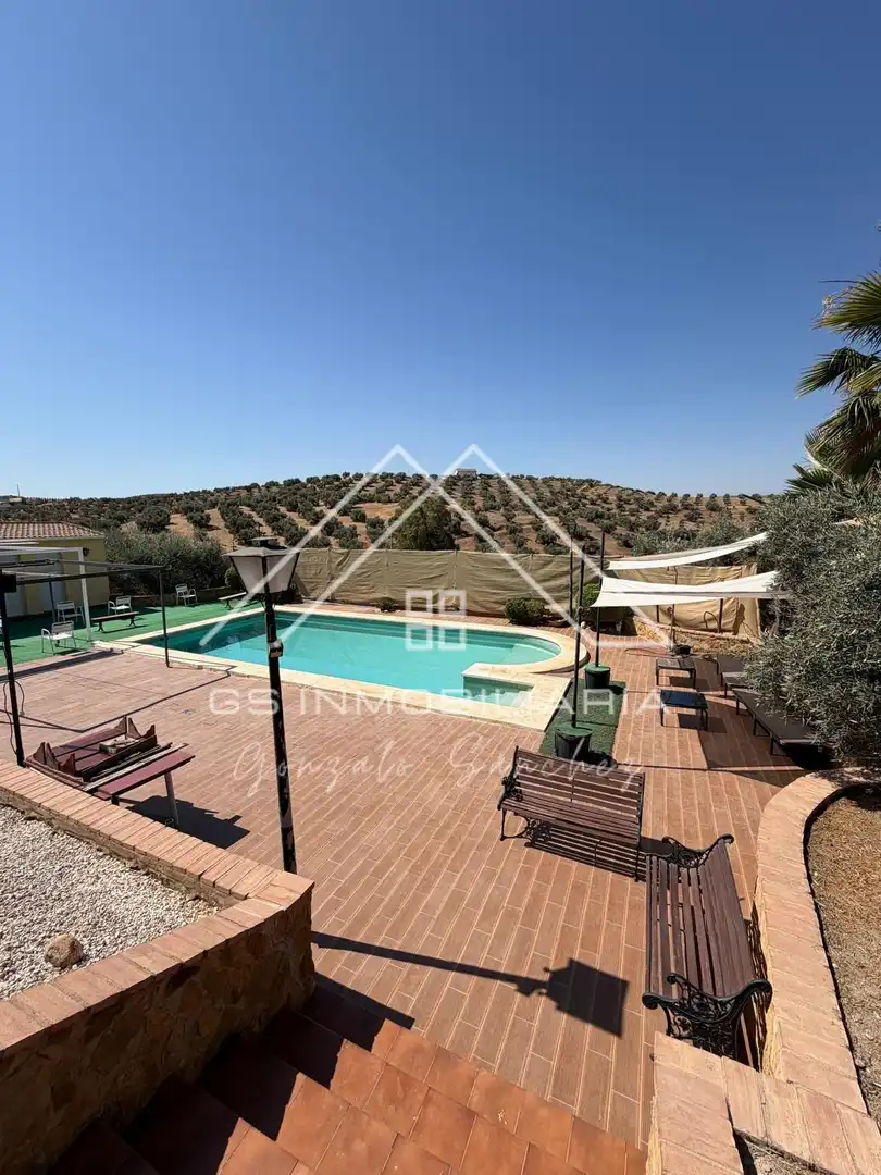 Piscina de Casa o xalet en venda en Lucena