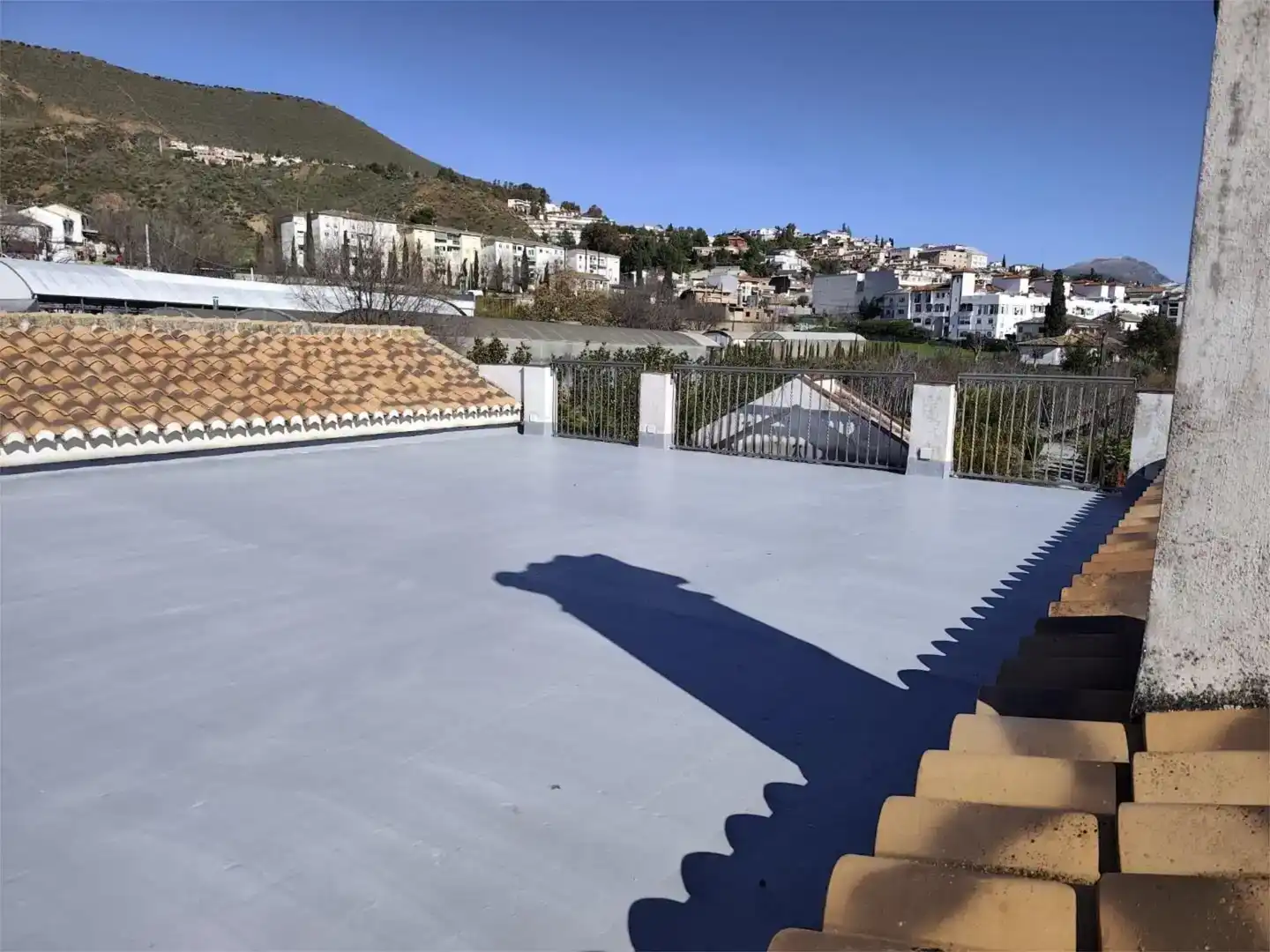 Terrassa de Finca rústica en venda en Granada amb Jardí privat, Traster i Piscina
