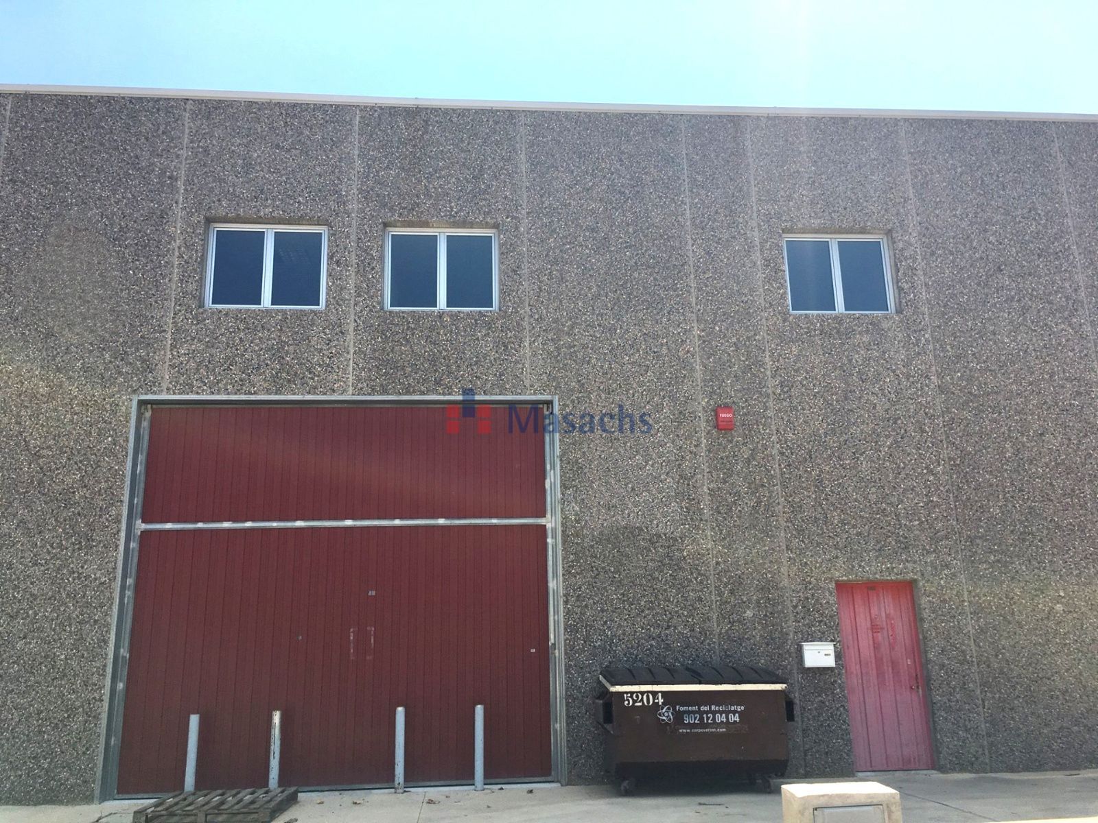 Exterior view of Industrial buildings to rent in Manresa