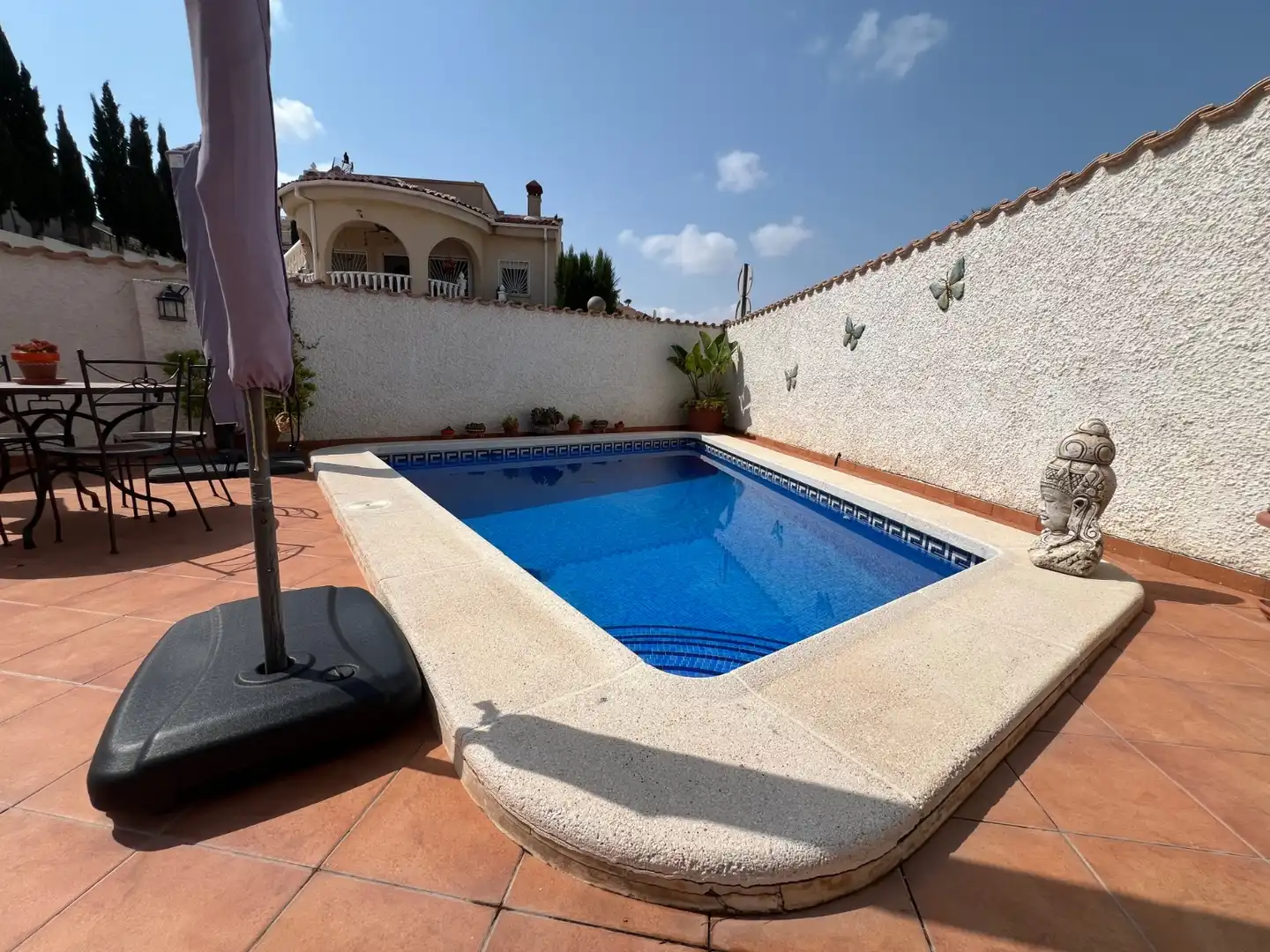 Piscina de Casa o xalet en venda en Rojales amb Aire condicionat, Jardí privat i Terrassa
