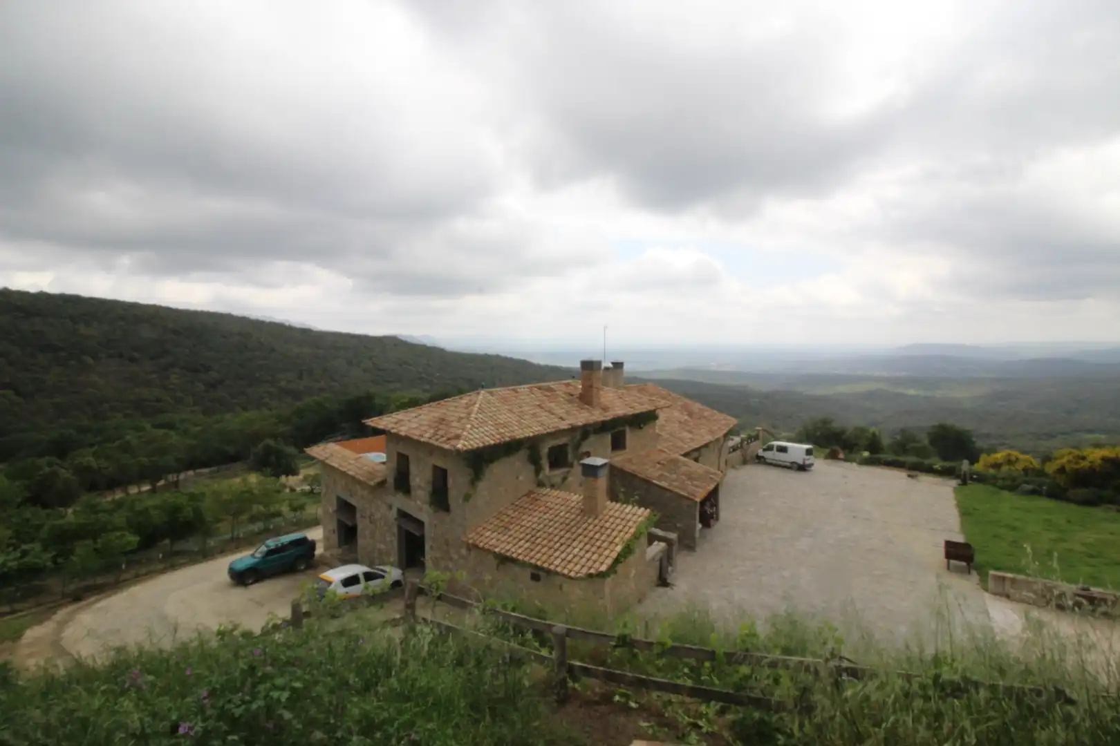 Vista exterior de Finca rústica en venta en Agullana con Calefacción, Terraza y Trastero
