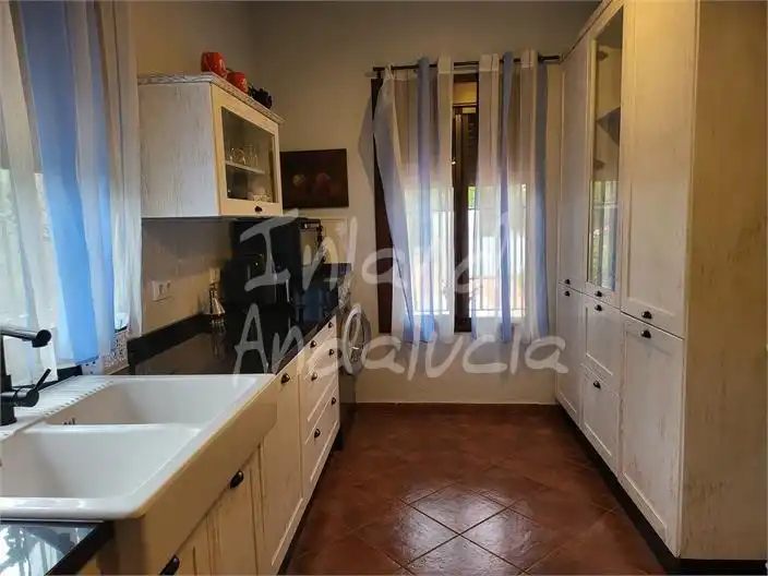 Cocina de Casa o chalet en venta en Casariche con Aire acondicionado, Trastero y Piscina