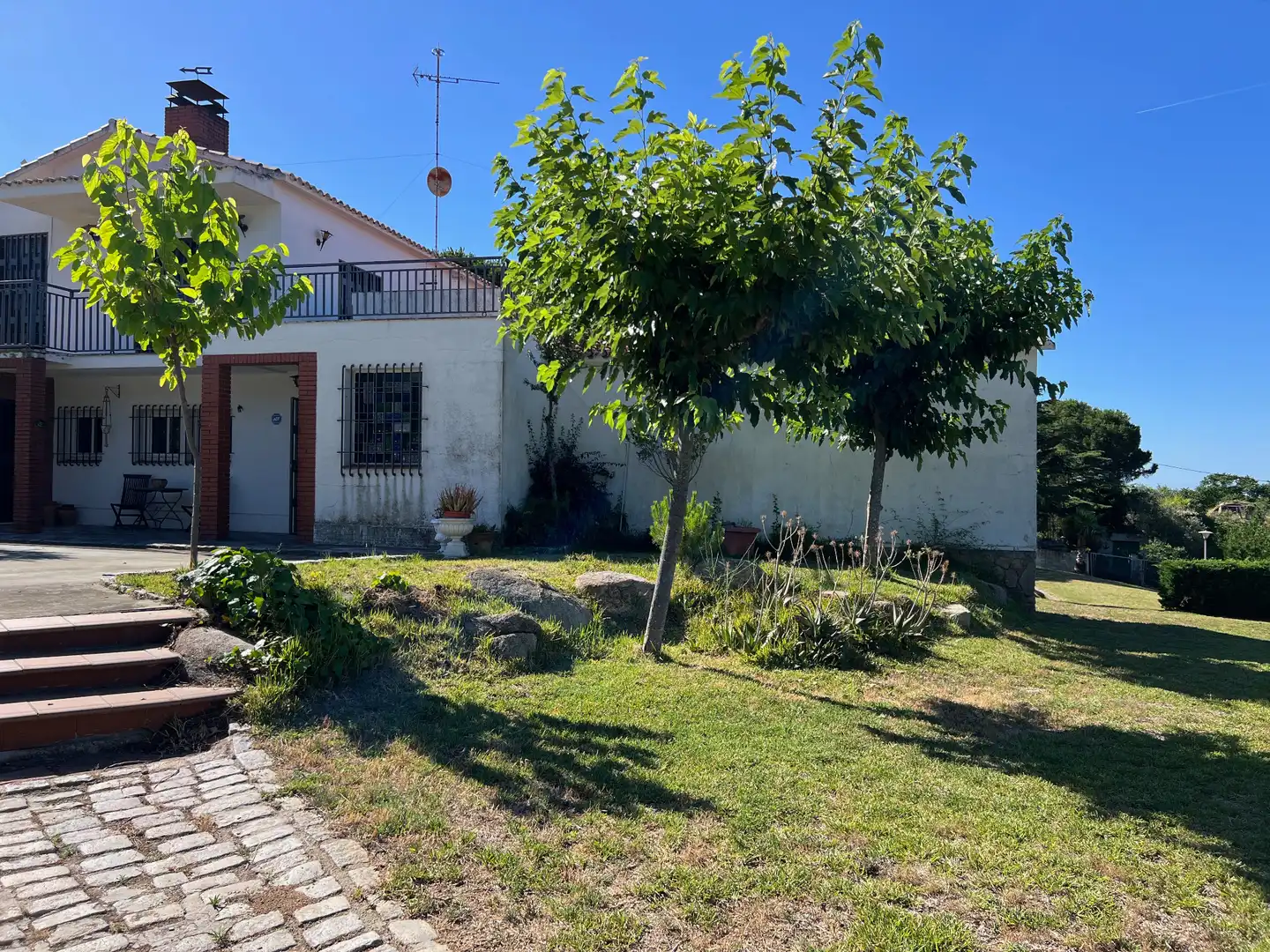 Jardí de Casa o xalet en venda en Mataró amb Aire condicionat, Jardí privat i Terrassa