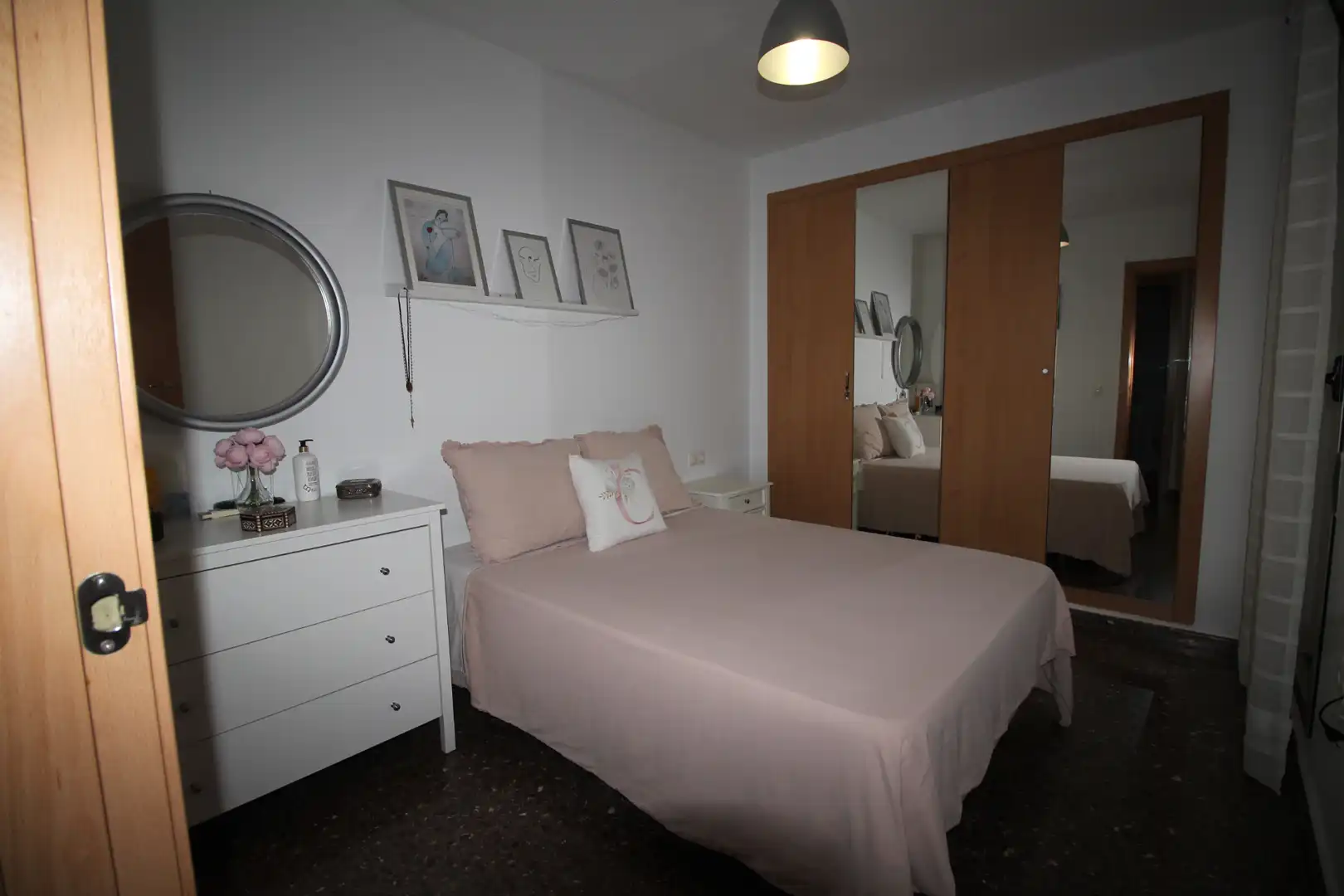 Bedroom of Flat for sale in Carlet  with Terrace, Storage room and Oven