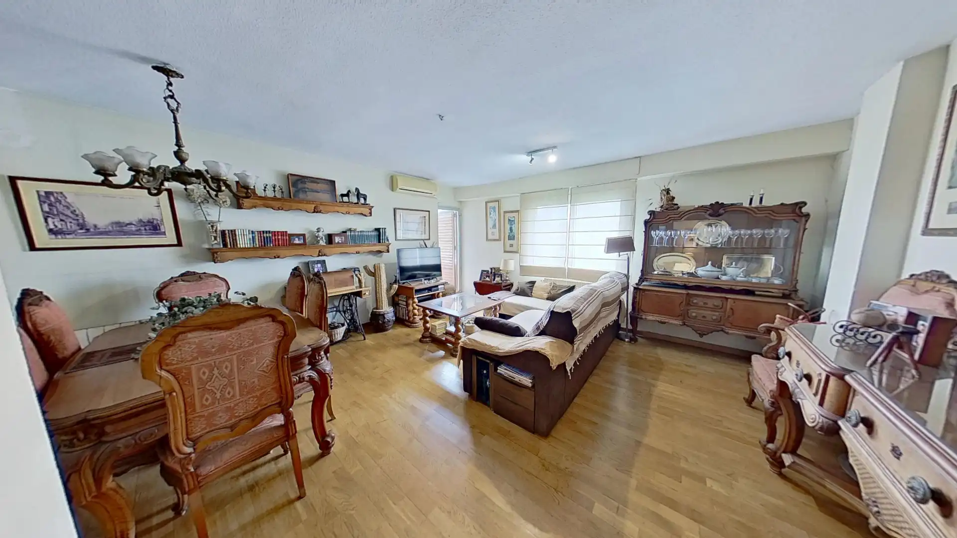Sala de estar de Piso en venta en  Valencia Capital con Aire acondicionado, Terraza y Balcón