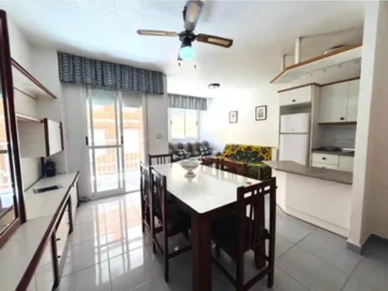 Dining room of Apartments for sale in Águilas  with Terrace, Furnished and Balcony