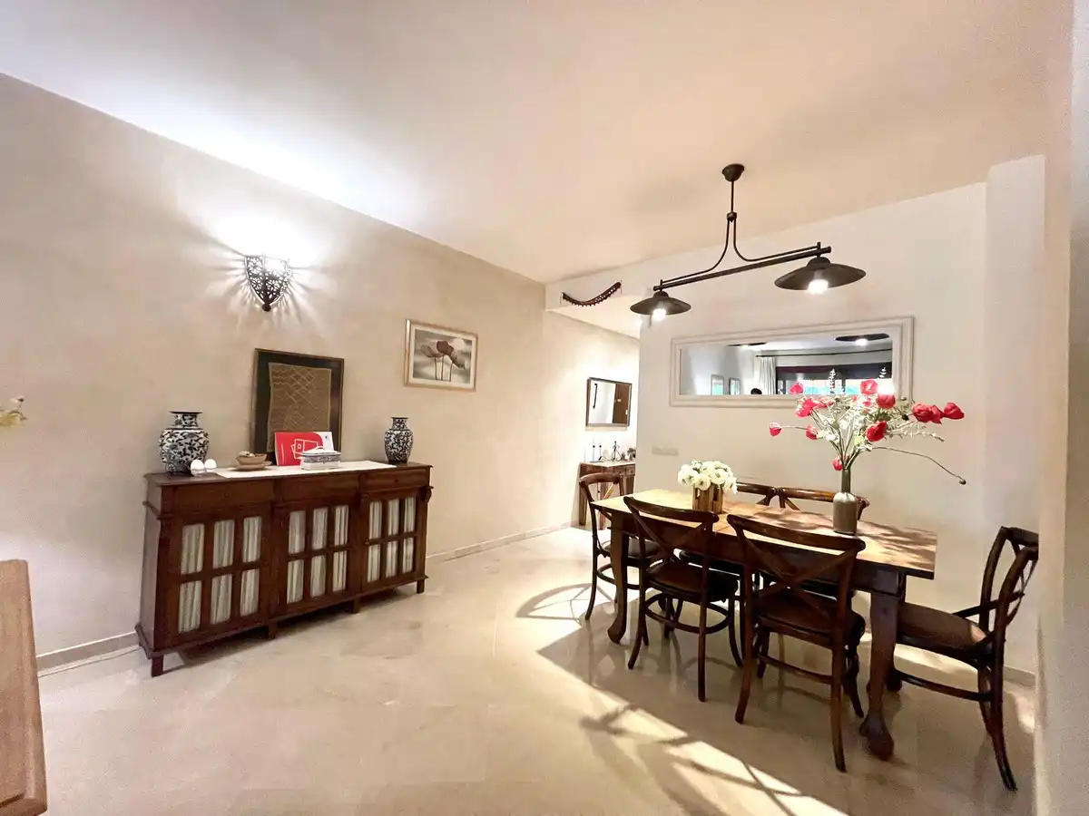 Dining room of Flat for sale in Marbella  with Air Conditioner, Terrace and Storage room