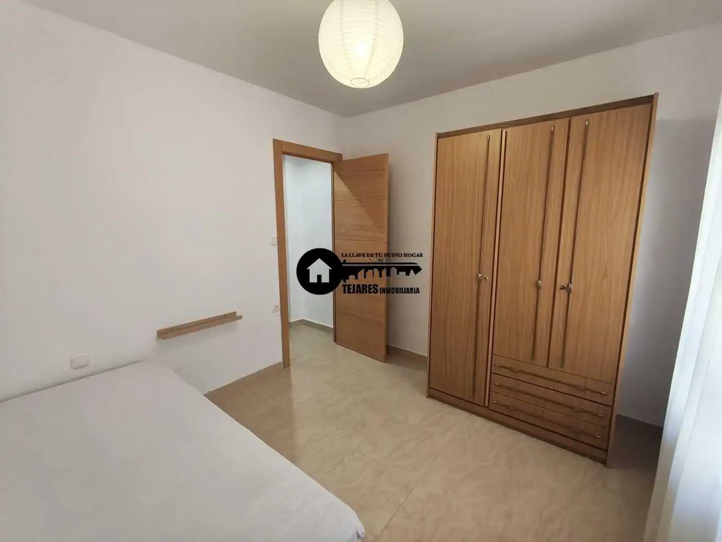 Schlafzimmer von Wohnung zur Miete in Albacete mit Klimaanlage, Heizung und Möbliert