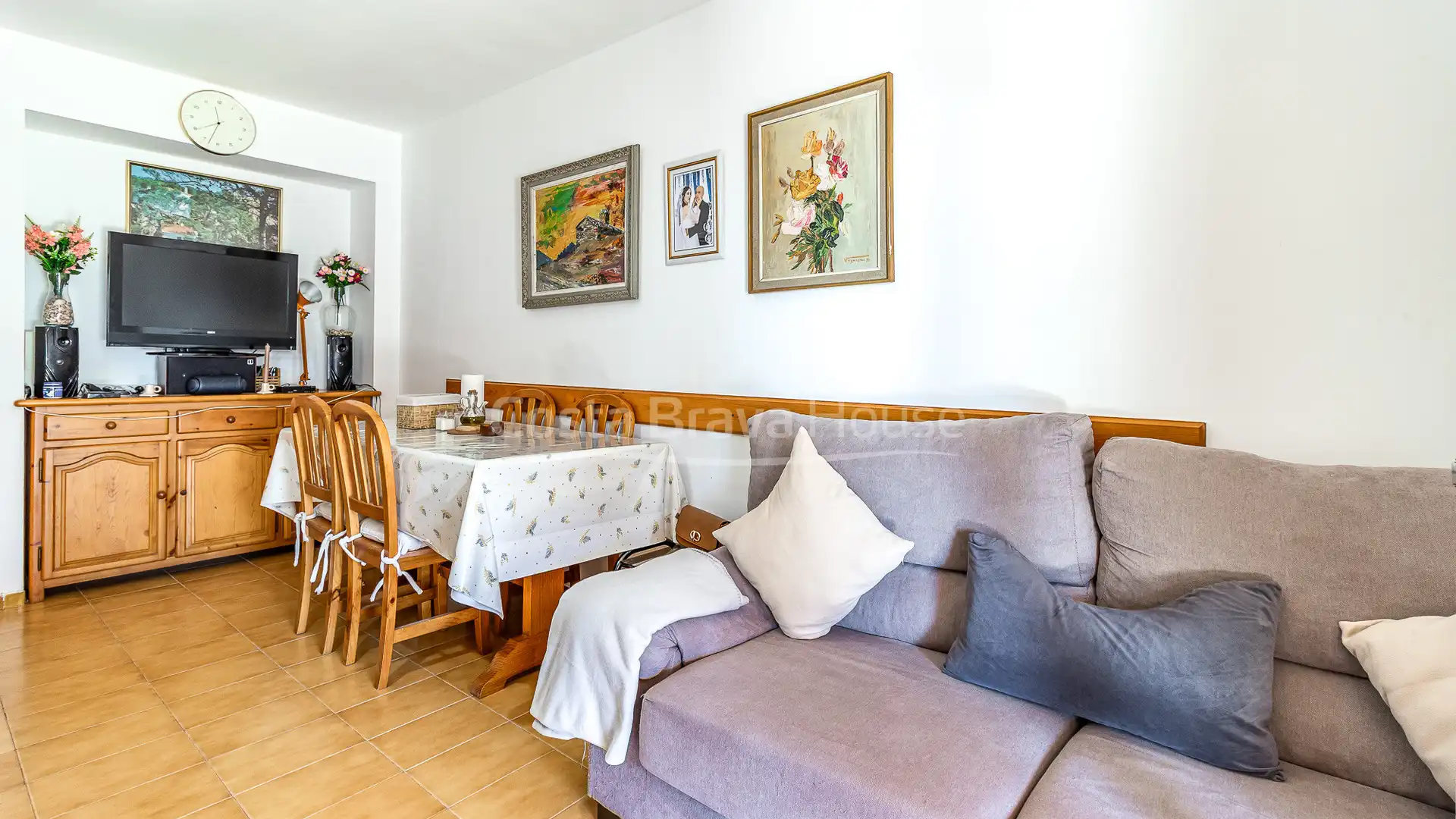 Sala d'estar de Casa o xalet en venda en Palafrugell amb Calefacció, Jardí privat i Terrassa
