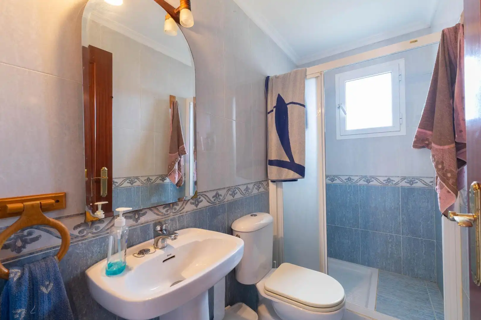 Baño de Finca rústica en venta en Mijas con Aire acondicionado, Jardín privado y Terraza
