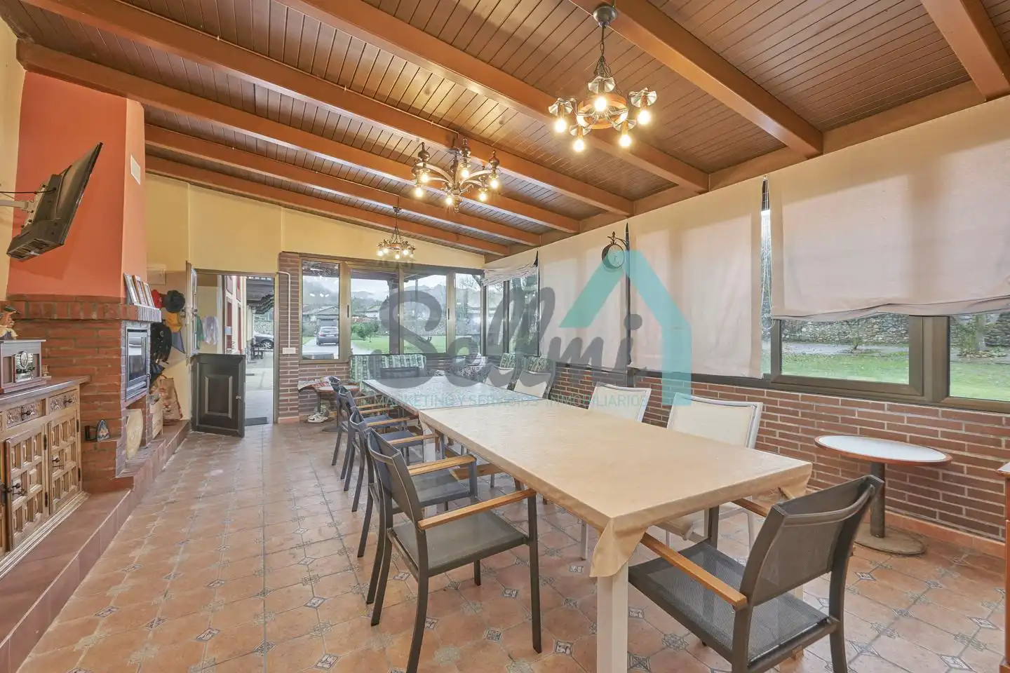 Terrace of Houses for sale in Ribera de Arriba  with Heating, Private garden and Terrace