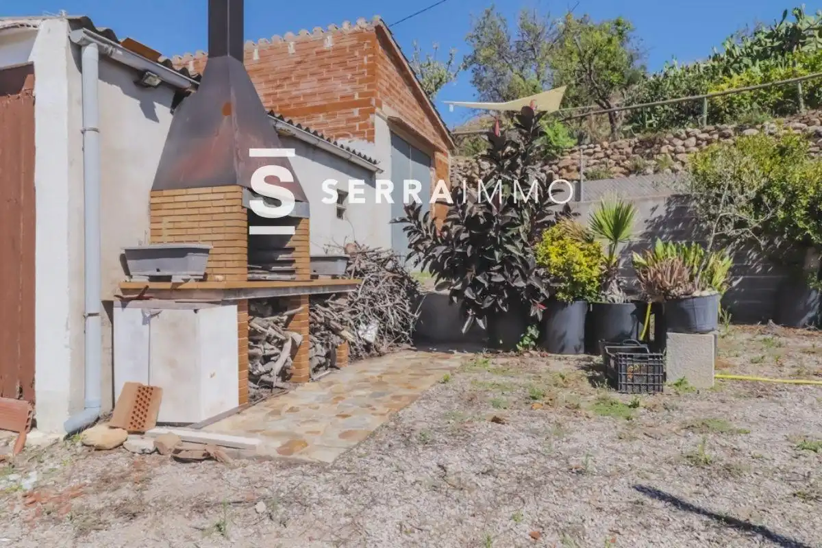 Vista exterior de Finca rústica en venta en Font-rubí con Jardín privado y Balcón