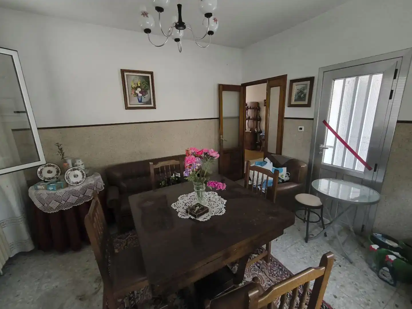 Comedor de Casa adosada en venta en Ribadumia con Jardín privado y Amueblado