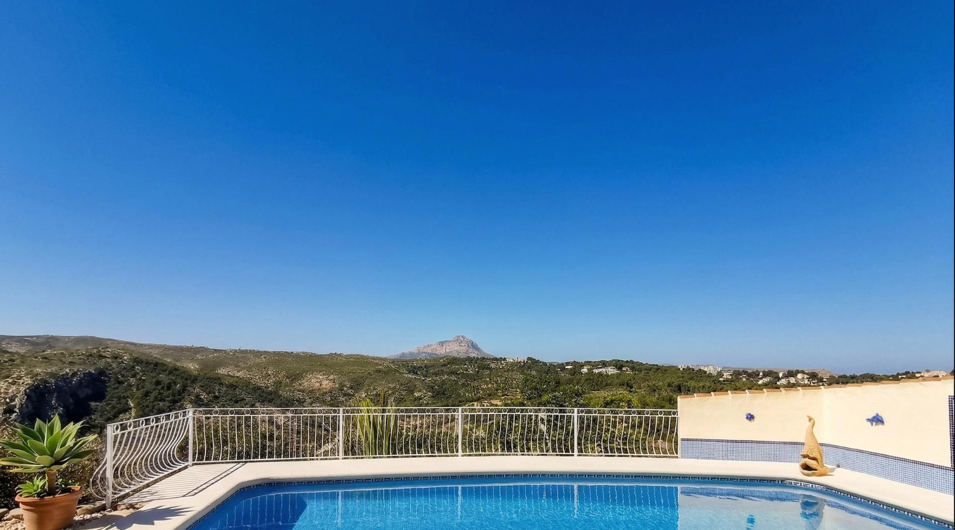 Piscina de Casa o chalet de alquiler en Jávea / Xàbia con Aire acondicionado, Jardín privado y Terraza