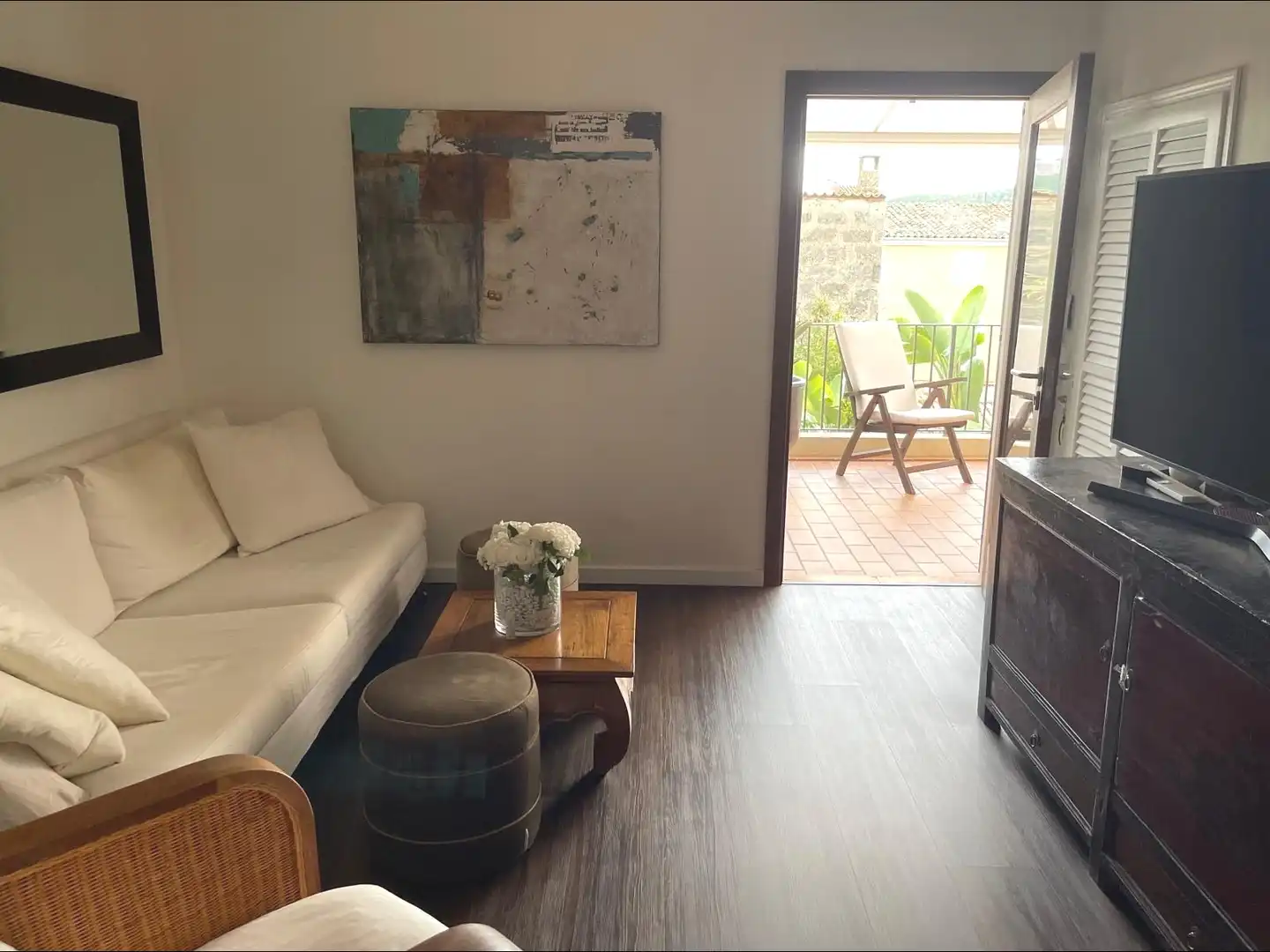 Living room of Houses for sale in Andratx  with Air Conditioner, Heating and Private garden