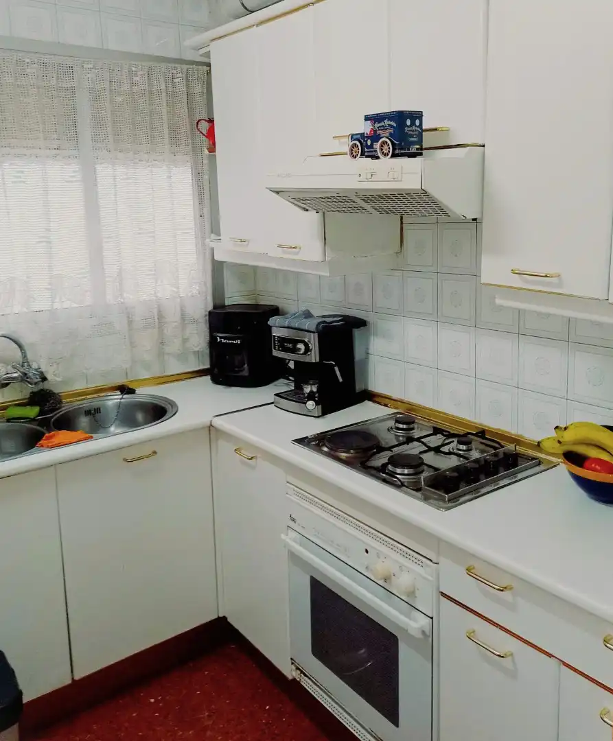 Cocina de Piso en venta en Puertollano con Aire acondicionado, Amueblado y Balcón