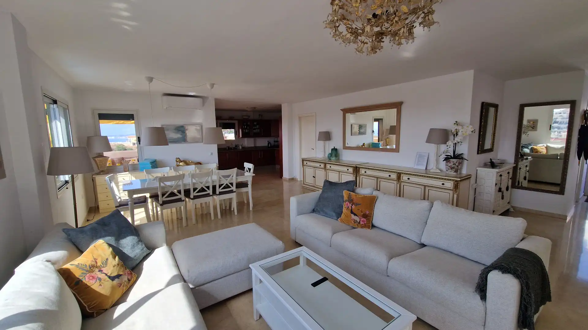 Living room of Attic for sale in Benalmádena  with Air Conditioner, Heating and Terrace
