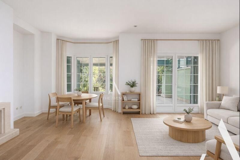 Dining room of Single-family semi-detached for sale in La Moraleja  with Air Conditioner, Heating and Private garden