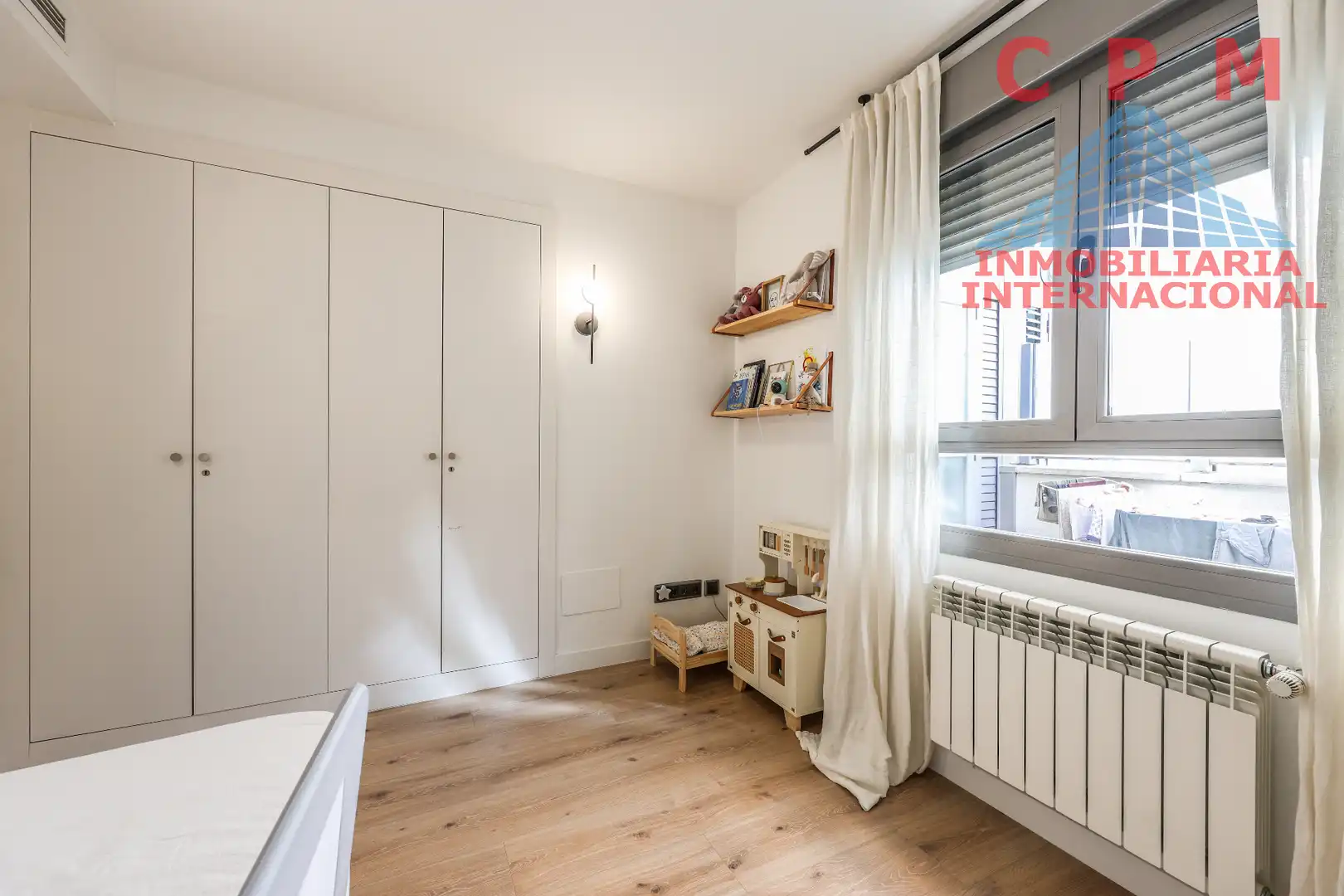 Bedroom of Flat for rent in Madrid  with Air Conditioner, Heating and Parquet flooring
