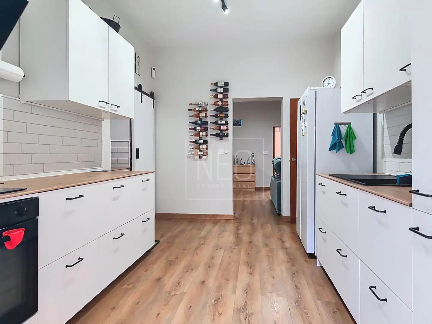 Kitchen of Ground floor for sale in Dénia  with Air Conditioner and Parquet flooring