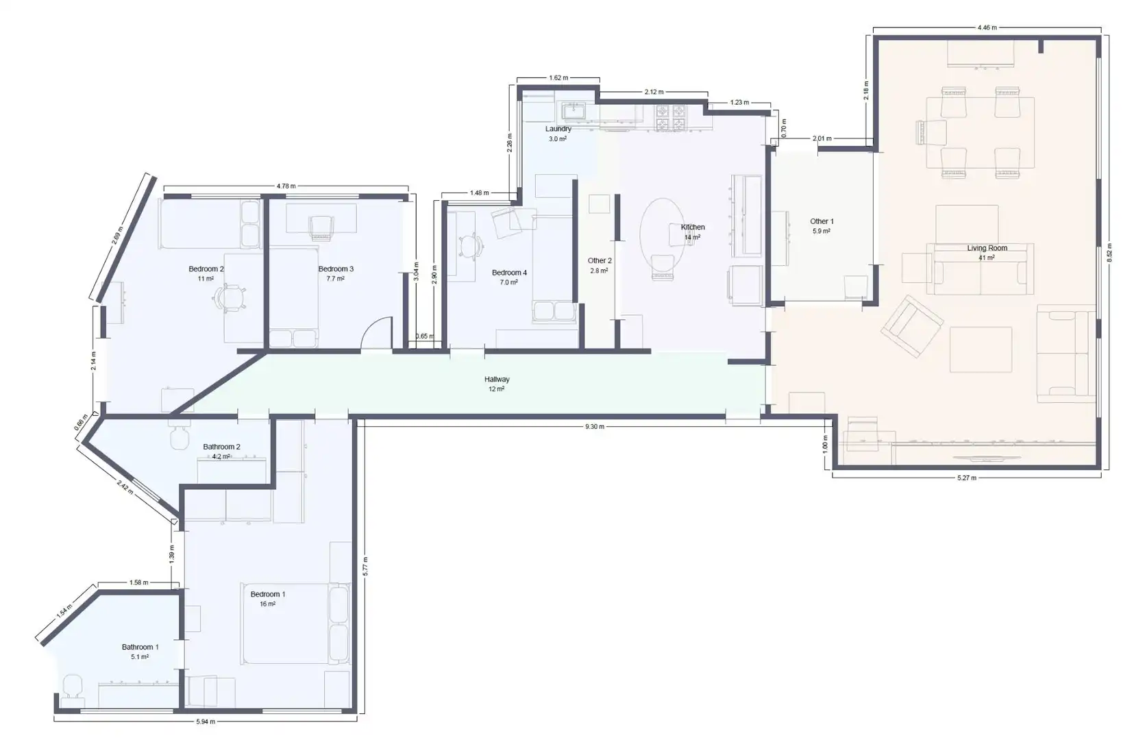 Piso en venta en Pontevedra Capital  con Calefacción