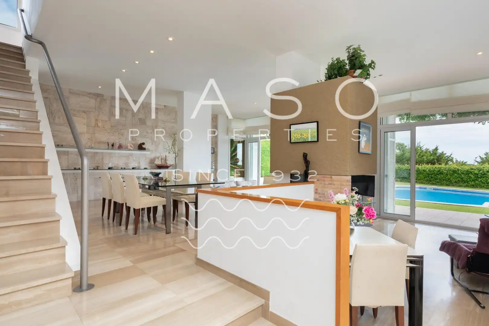Comedor de Casa o chalet en venta en Castell d'Aro, Platja d'Aro i s'Agaró con Calefacción, Jardín privado y Terraza