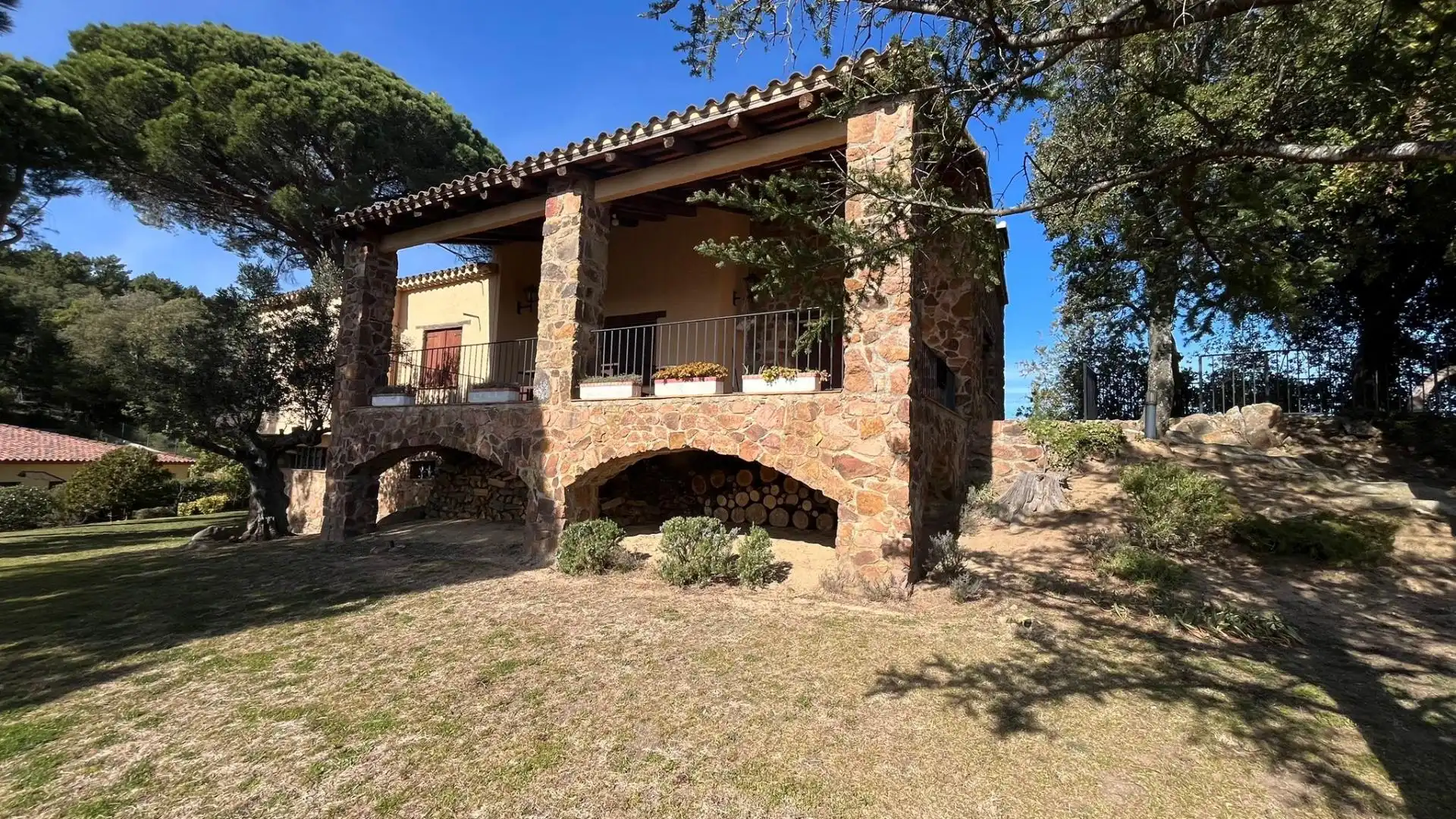 Vista exterior de Casa o xalet en venda en Arbúcies amb Calefacció i Jardí privat