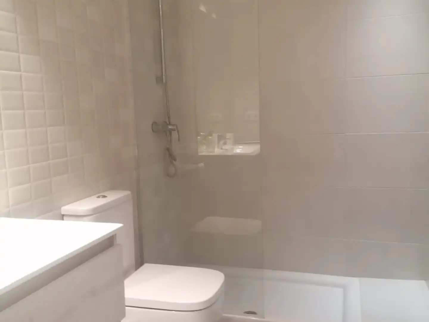 Bathroom of Apartments for rent in Murcia  with Air Conditioner, Furnished and Washing machine