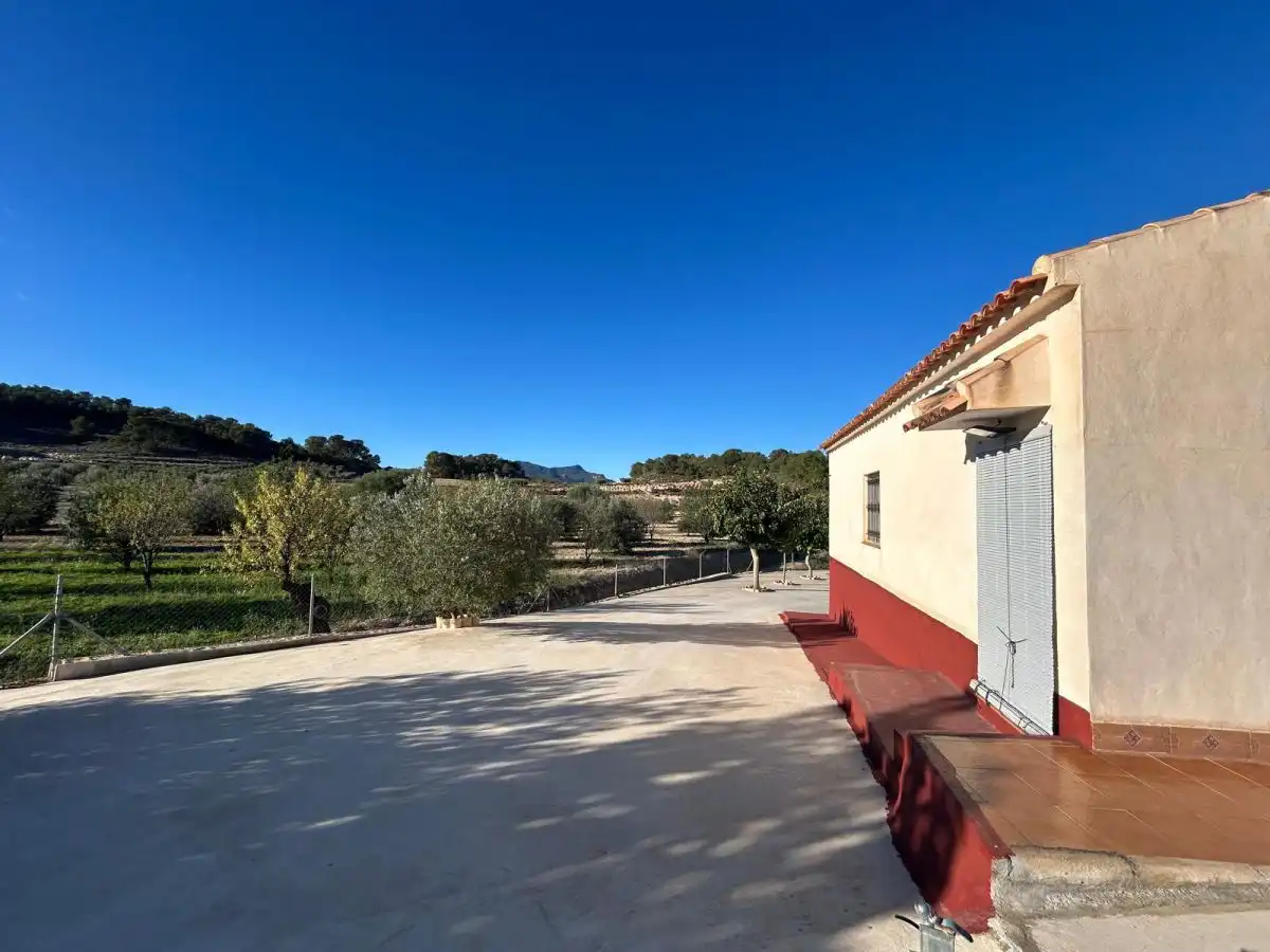 Vista exterior de Finca rústica en venda en Jumilla