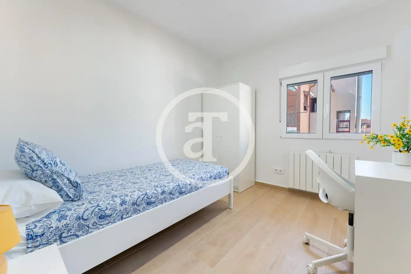 Habitación de Piso de alquiler en Madrid con Aire acondicionado, Calefacción y Amueblado