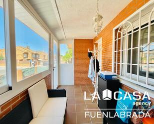 Exterior view of House or chalet for sale in Humanes de Madrid  with Air Conditioner and Terrace