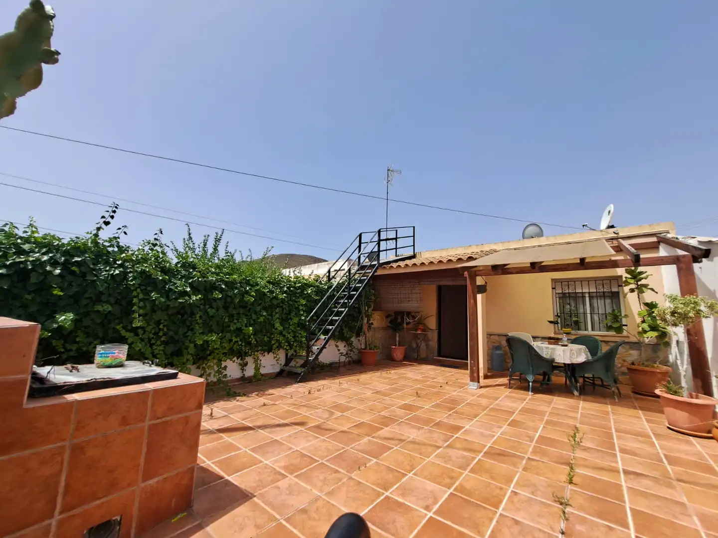 Terrassa de Casa o xalet en venda en Cartagena amb Aire condicionat, Calefacció i Jardí privat