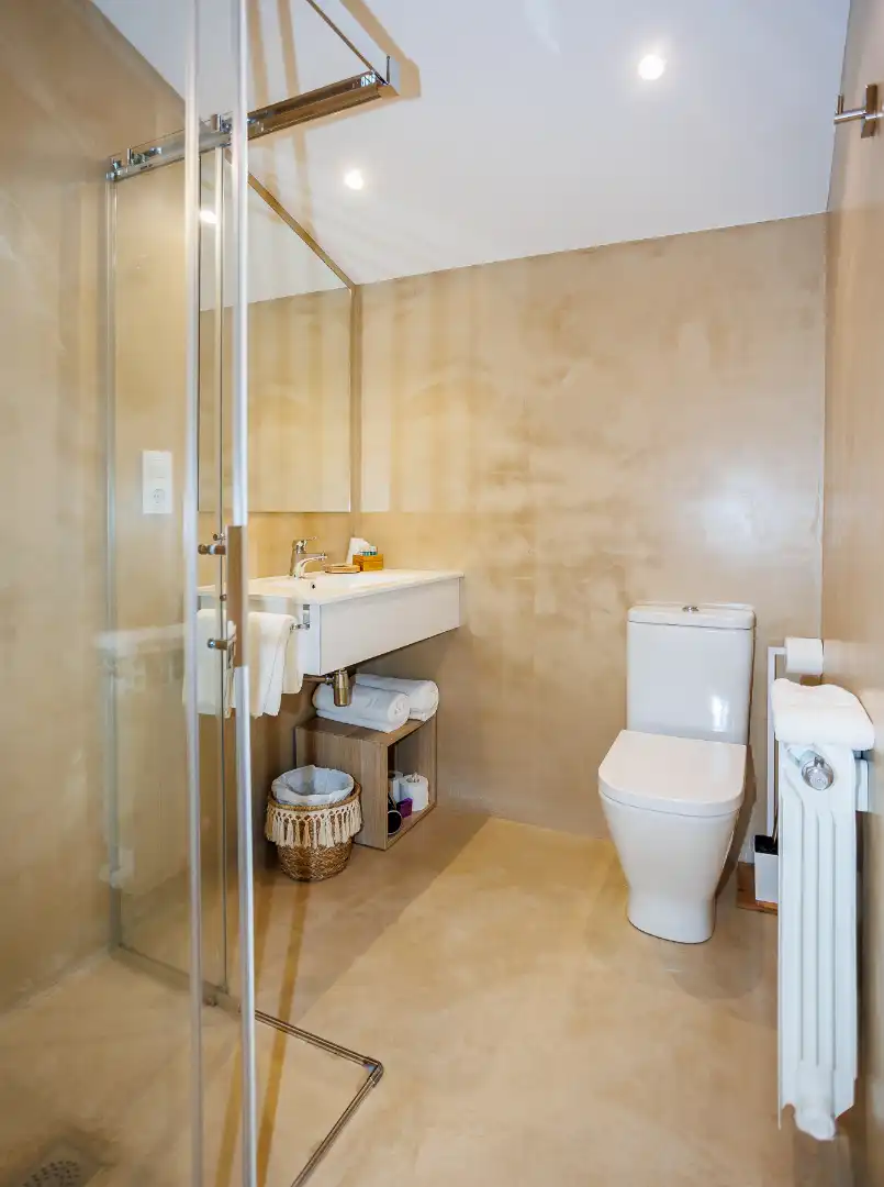 Baño de Casa o chalet en venta en Melide con Amueblado