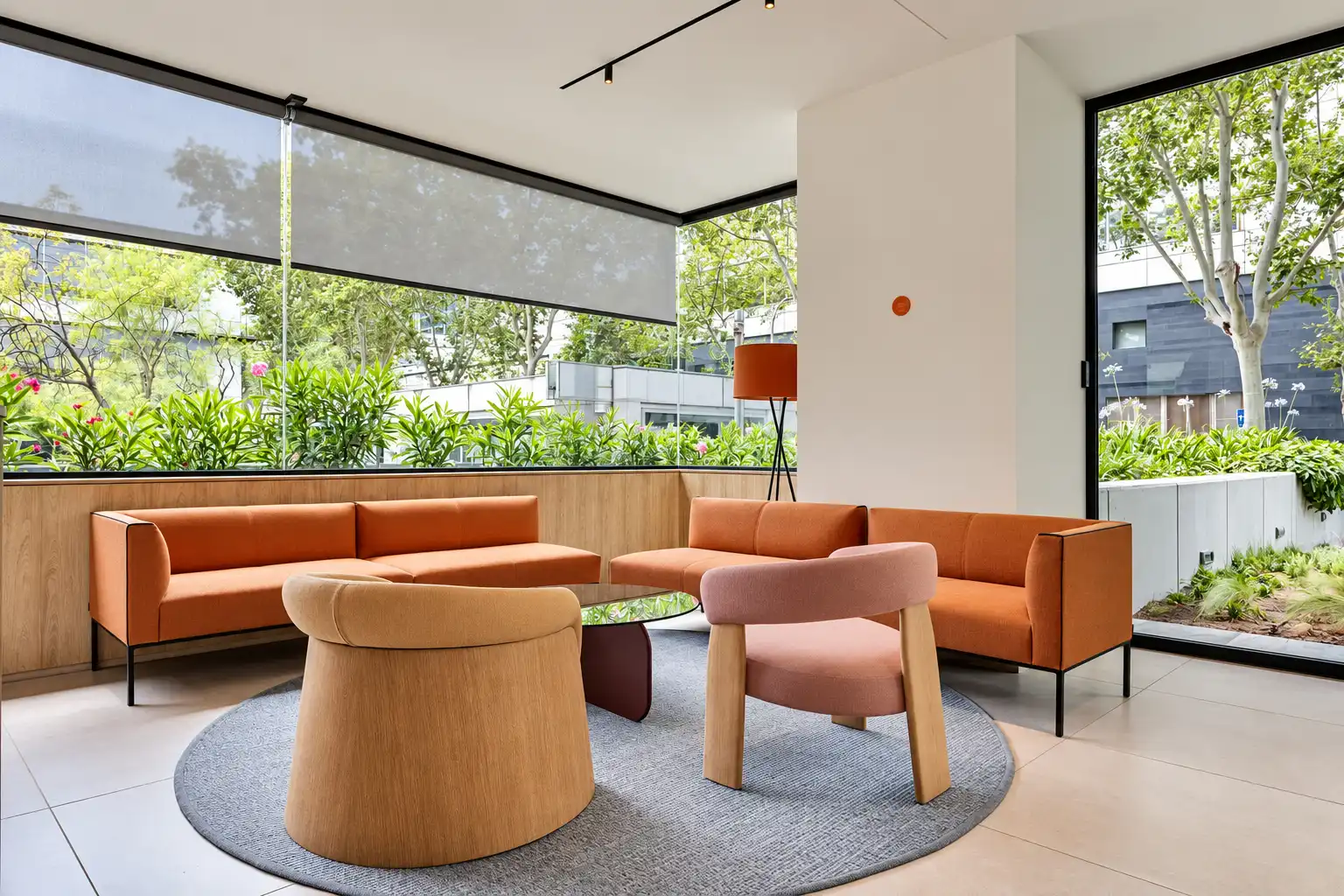 Sala de estar de Oficina de alquiler en Sant Martí