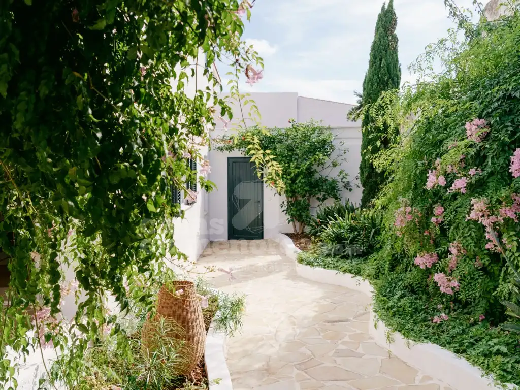 Terraza de Casa o chalet en venta en Es Castell con Aire acondicionado, Calefacción y Jardín privado