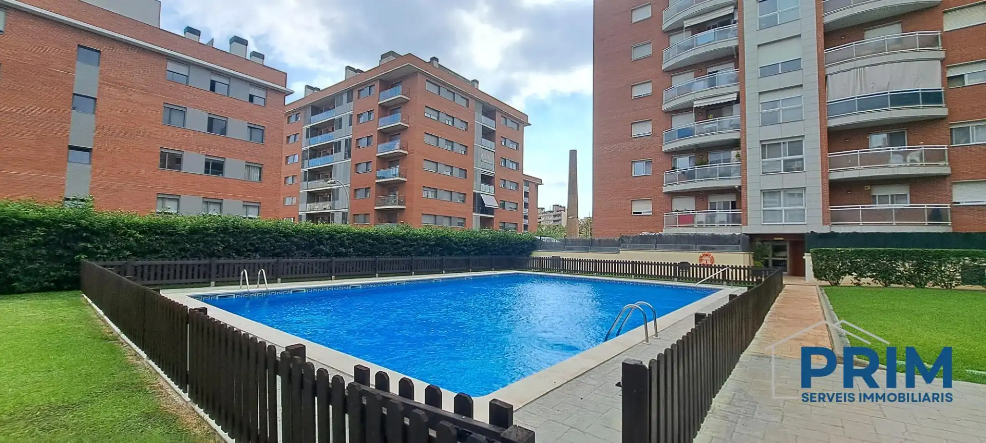 Swimming pool of Flat for rent in Mestral 