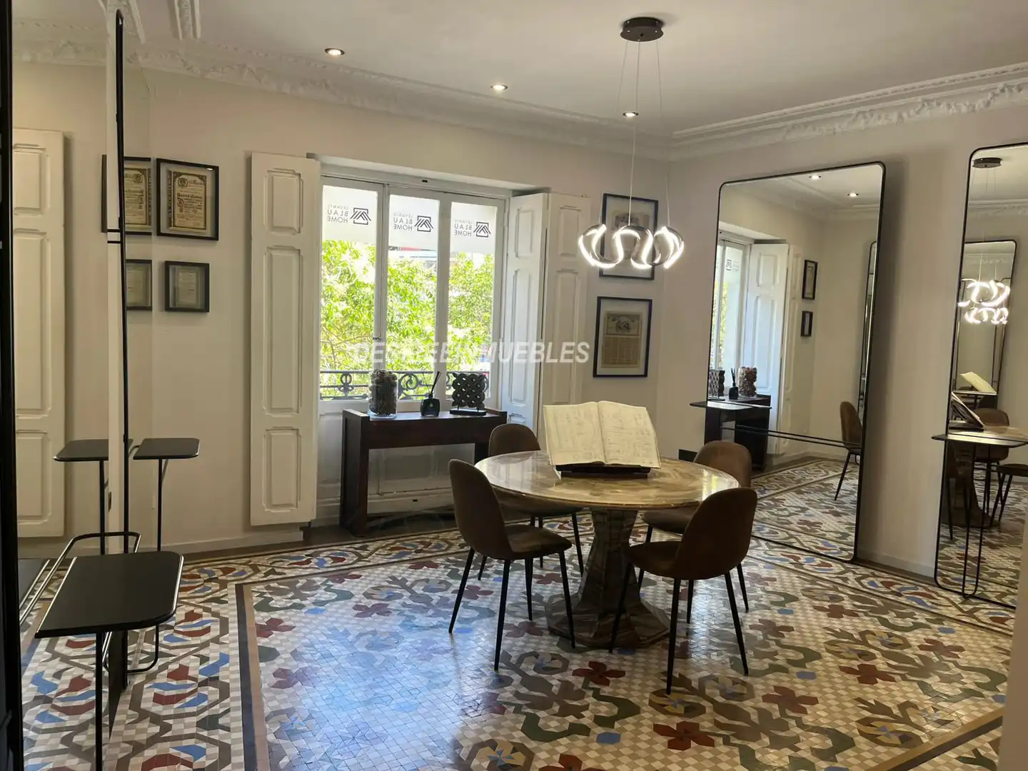 Comedor de Oficina de alquiler en Valencia con Aire acondicionado, Calefacción y Terraza