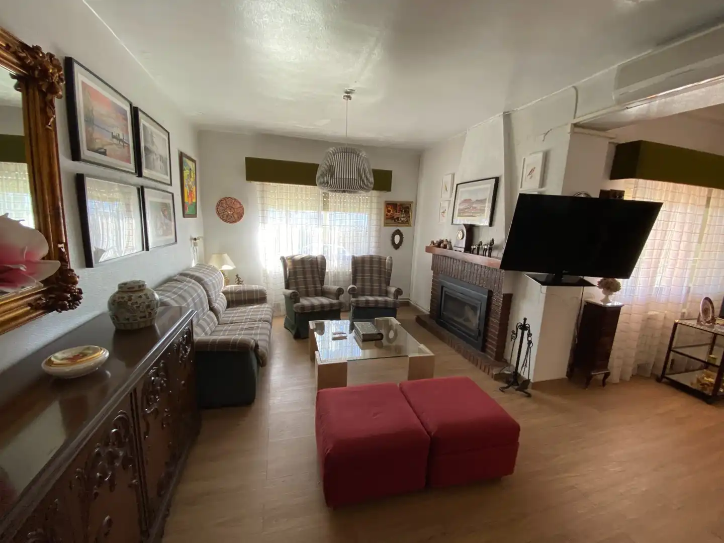 Sala de estar de Casa o chalet en venta en Salinas con Aire acondicionado, Jardín privado y Terraza