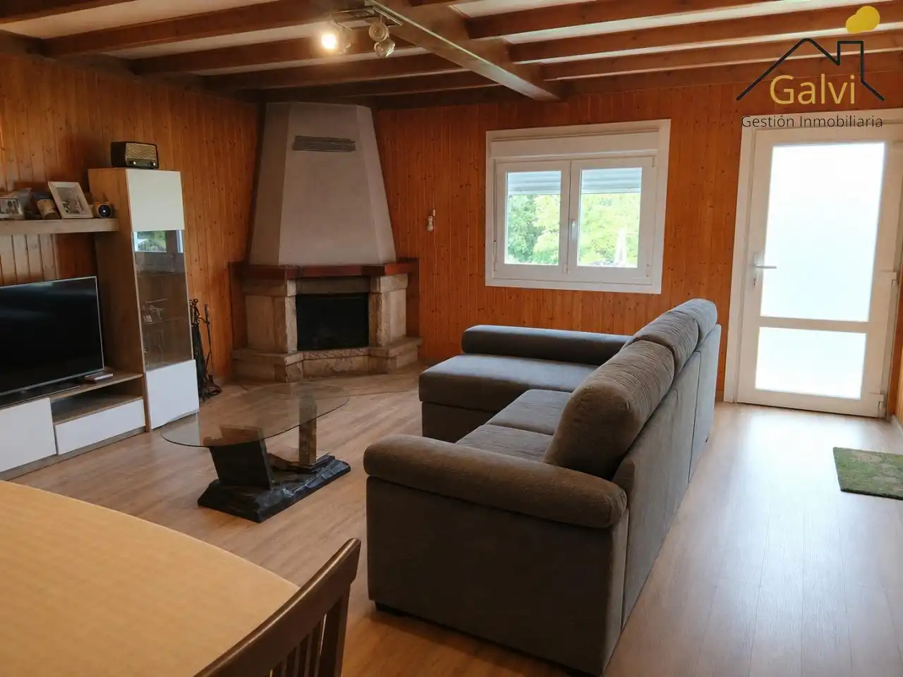 Sala de estar de Casa o chalet en venta en Cerceda con Calefacción, Jardín privado y Trastero