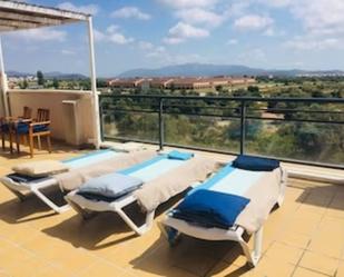 Terrace of Attic for sale in San Jorge / Sant Jordi  with Air Conditioner, Terrace and Swimming Pool