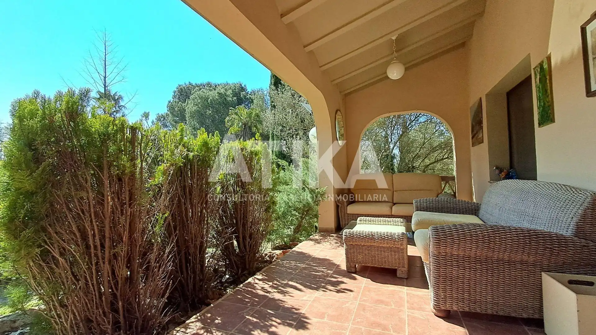 Terrace of Houses for rent in Ontinyent  with Heating, Private garden and Furnished