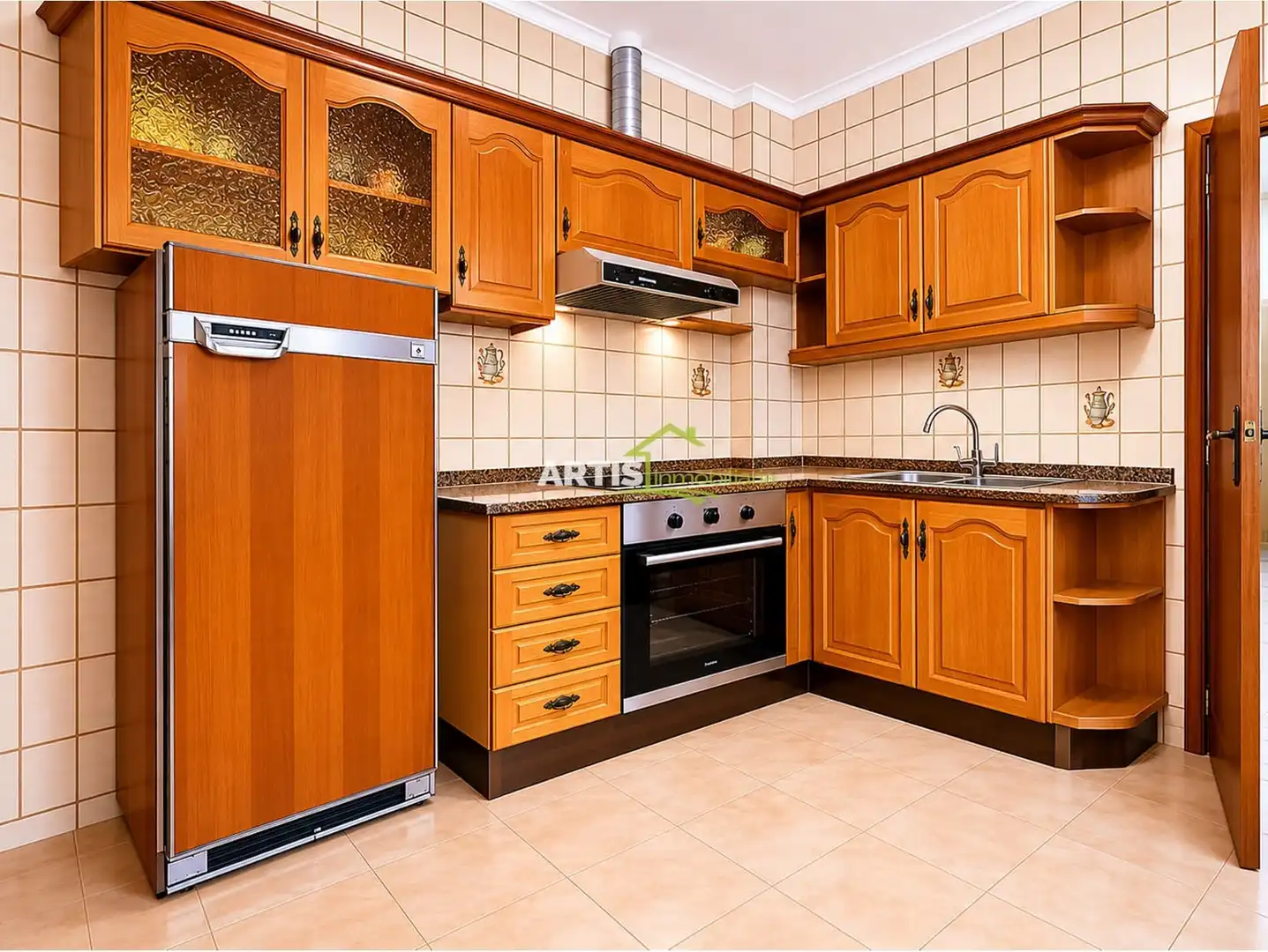 Cocina de Casa o chalet en venta en Puente Genil con Aire acondicionado, Terraza y Trastero
