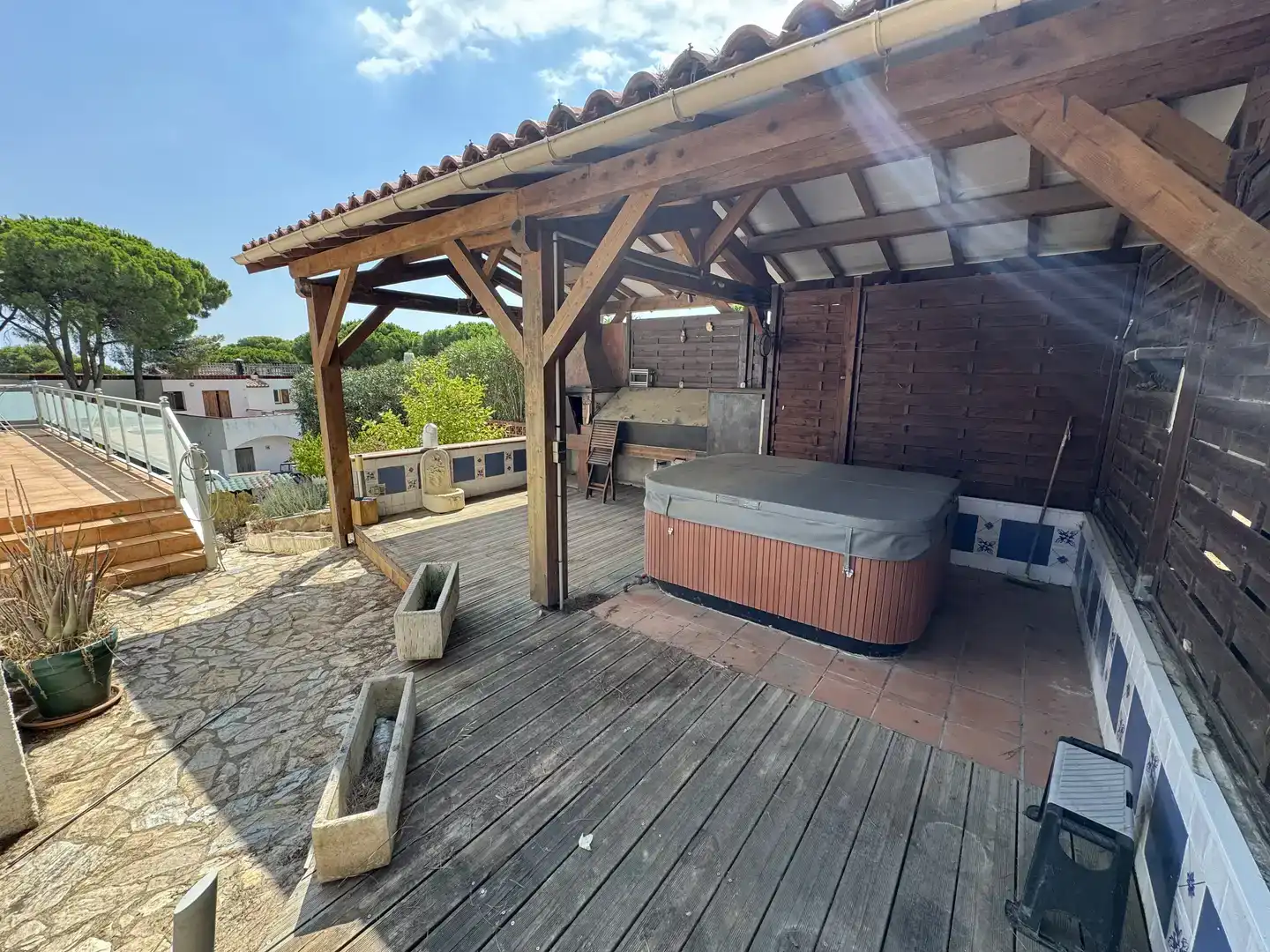 Terraza de Casa o chalet en venta en L'Escala con Balcón