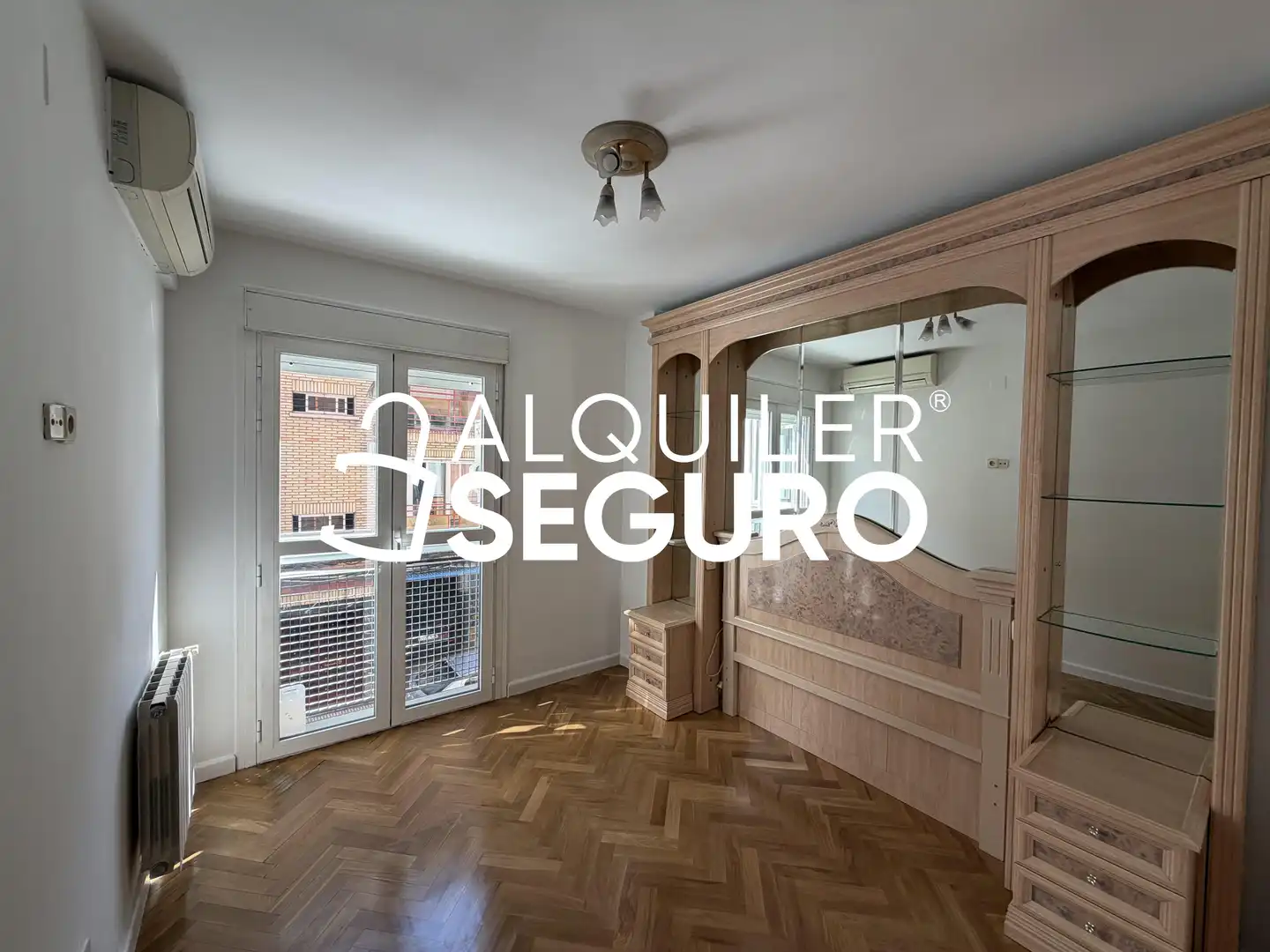 Schlafzimmer von Wohnung zur Miete in Getafe mit Klimaanlage und Heizung