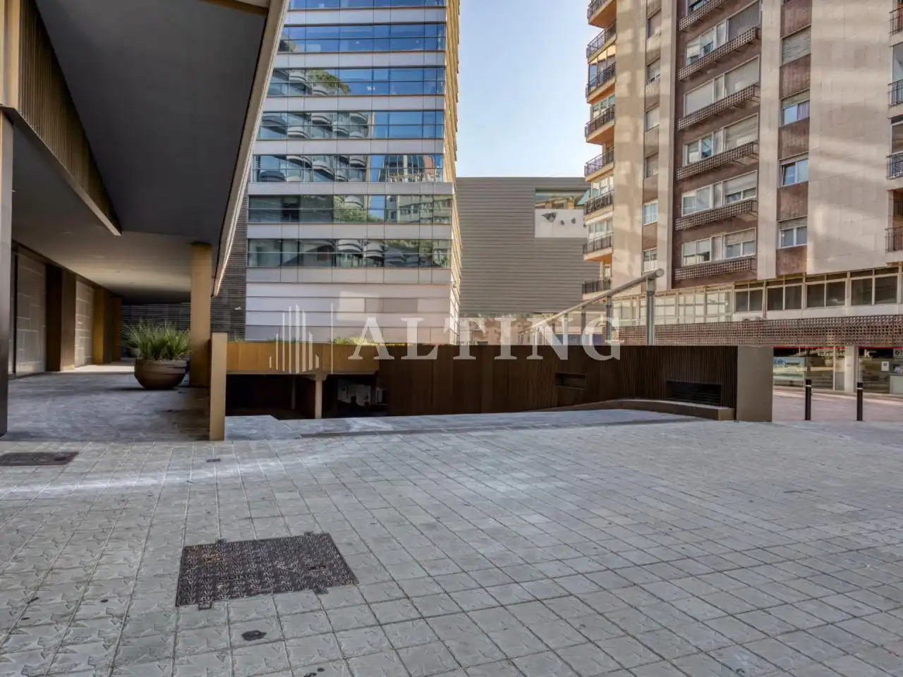 Vista exterior de Garaje de alquiler en Barcelona