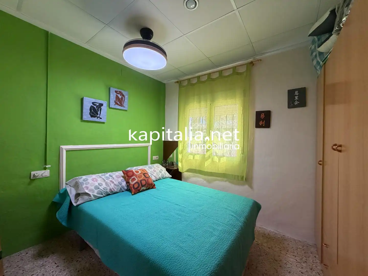 Dormitori de Casa o xalet en venda en Albaida amb Aire condicionat i Traster