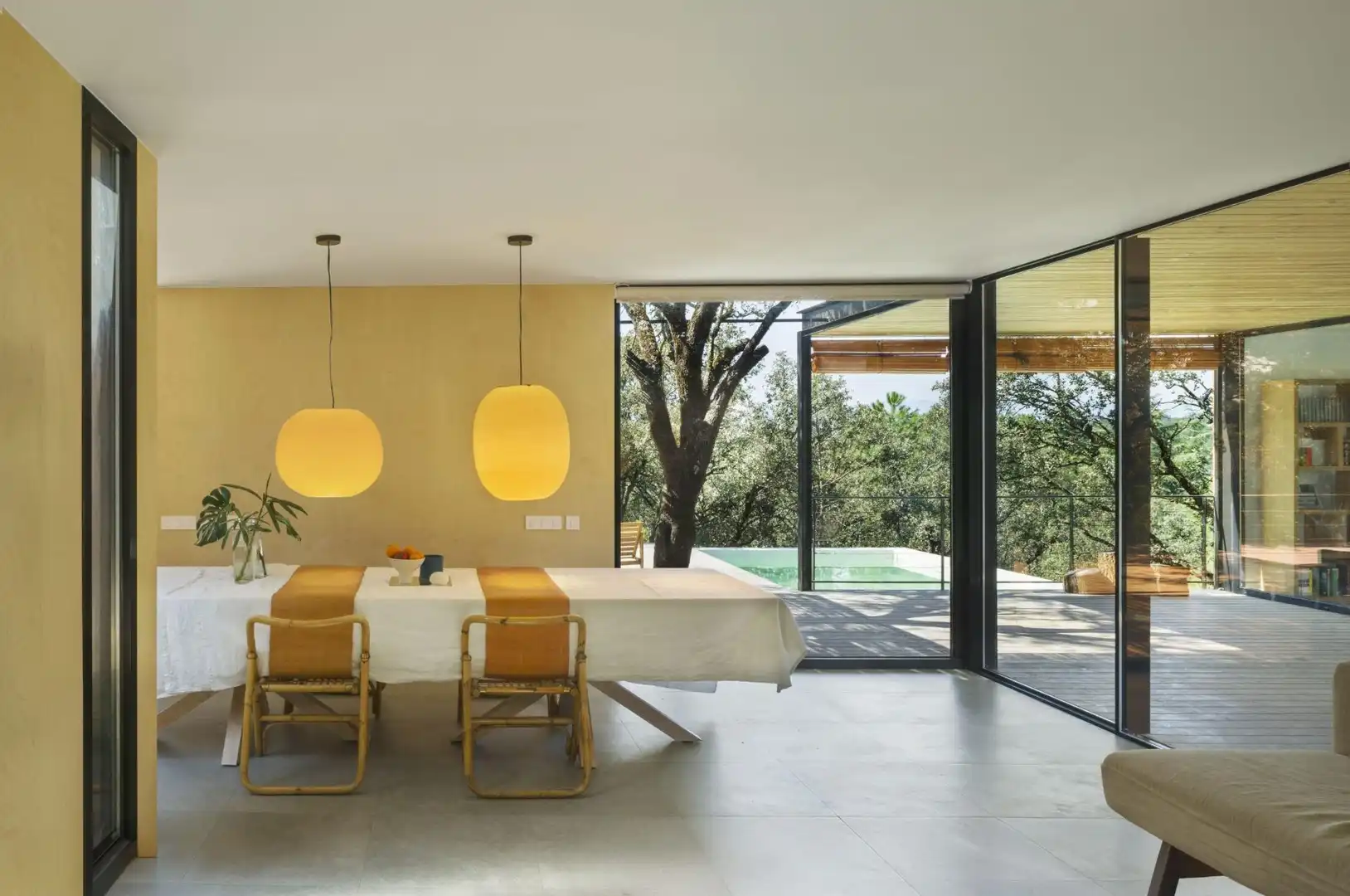 Comedor de Casa o chalet en venta en Sant Cugat del Vallès con Aire acondicionado, Calefacción y Jardín privado