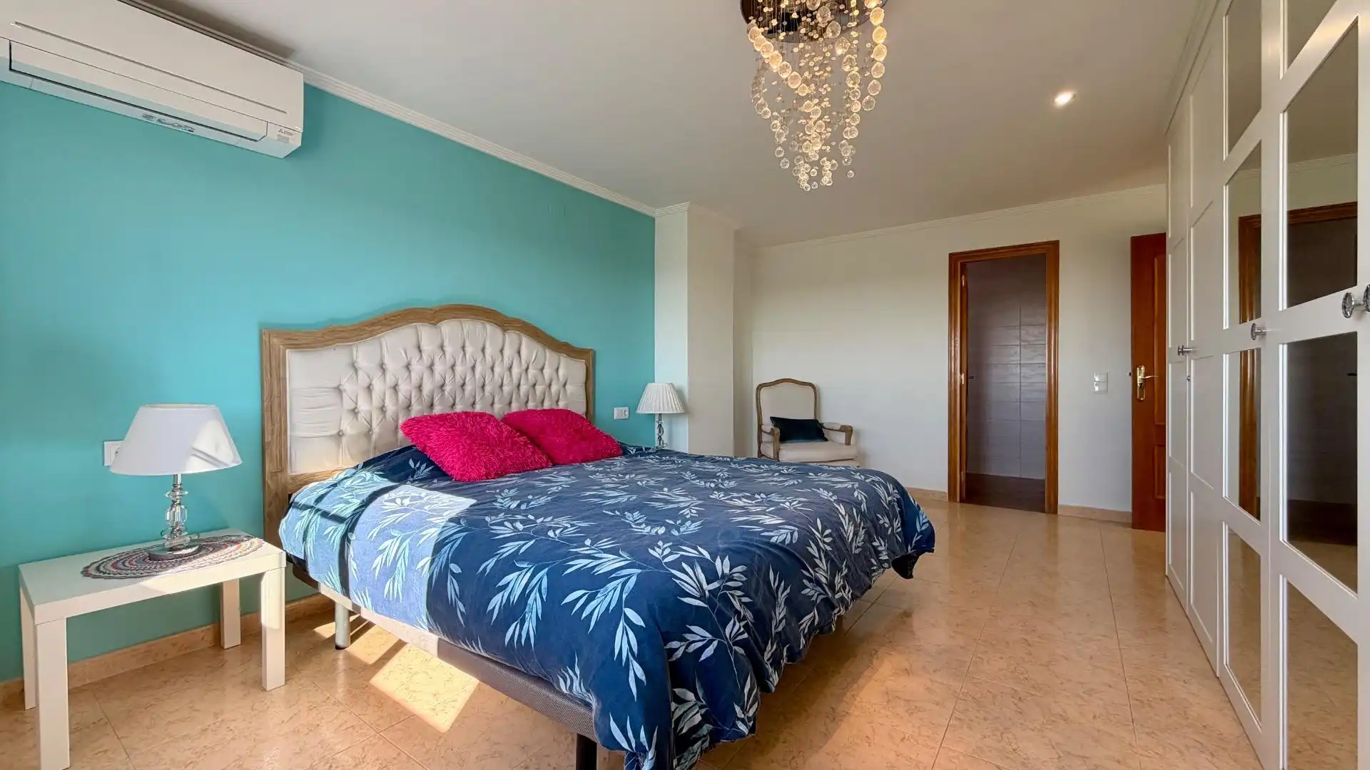 Bedroom of Houses for sale in Elche / Elx  with Air Conditioner, Heating and Terrace