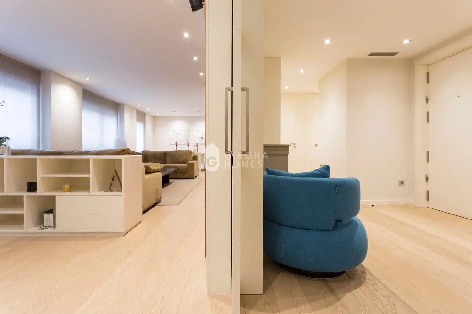 Wohnzimmer von Wohnungen zum Verkauf in Girona mit Klimaanlage, Heizung und Terrasse